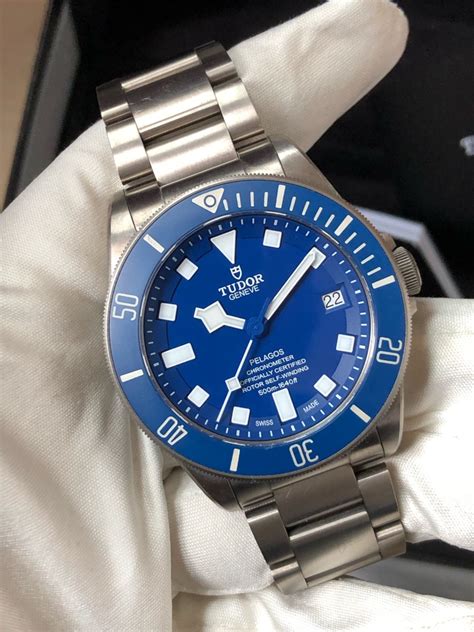 tudor pelagos blue dial.